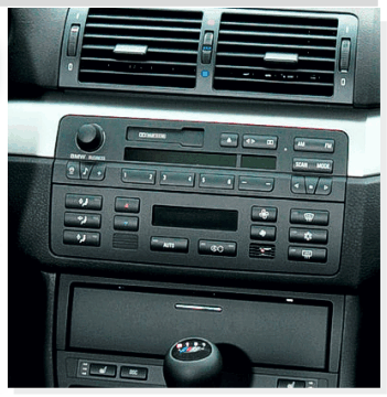 CARAV 22-498 Рамка 9" BMW 3-series (E46) 98-05