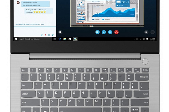 Ноутбук 14" LENOVO ThinkBook 14-IIL, 20SL0022RU, серый