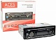 ACES AVH-2020BBT Ресивер 1-Din 4*50вт BT/MP3/2USB/SD/AUX/2RCA синий