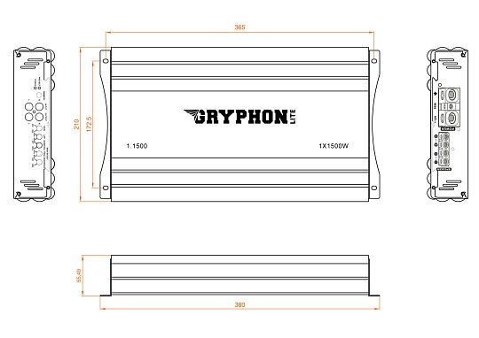 Усилитель DL Audio Gryphon Lite 1.1500