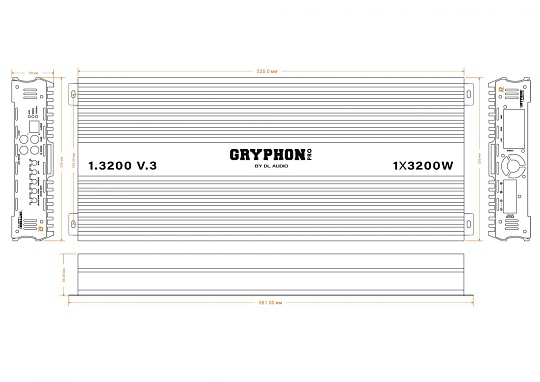 Усилитель DL Audio Gryphon Pro 1.3200 V.3
