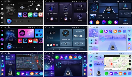 INCAR ARN-7704-4 Мультимедийная система 2Din Android 13 DSP BT WiFi 1024*600