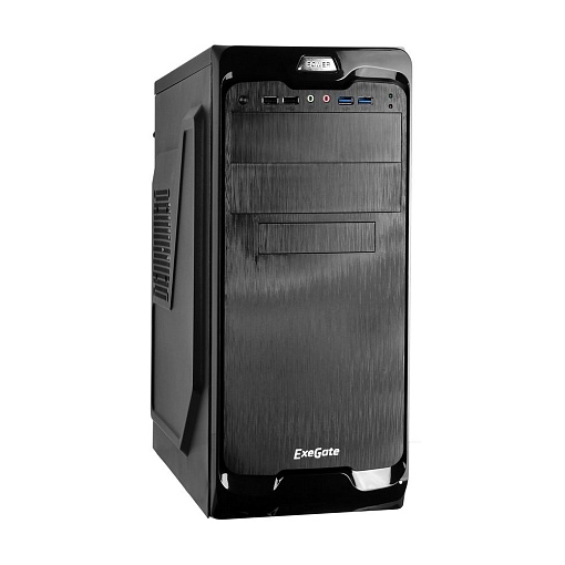 Корпус Miditower ExeGate UN-604-500W-12, EX269438RUS