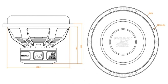 Сабвуфер DL Audio Phoenix Bass Machine 15