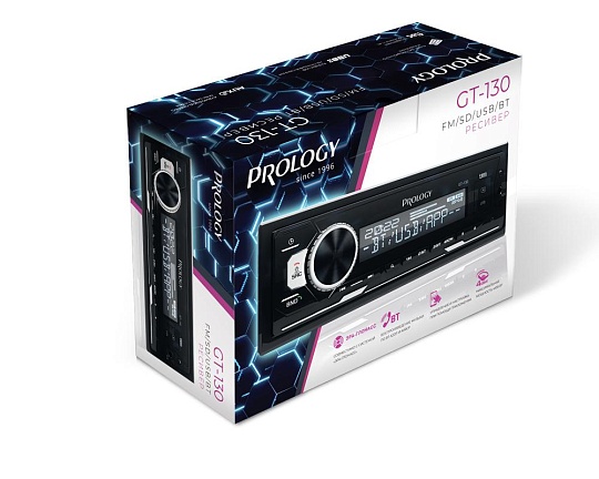 PROLOGY GT-130 FM SD/USB ресивер с Bluetooth