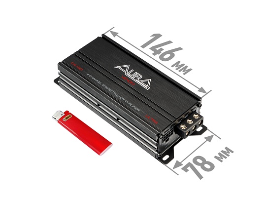 AURA VENOM-D4.150 ULTRA Усилитель 4-х канальный