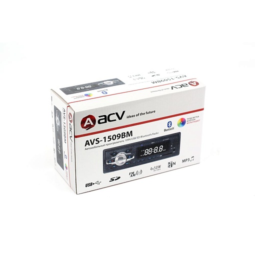Магнитола ACV AVS-1509BM 1DIN