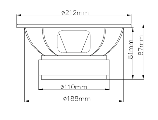 AMP Hybrid FR80M25 широкополосная