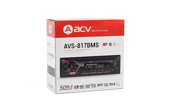 Магнитола ACV AVS-817BMS с Bluetooth