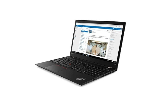 Ноутбук 15.6" LENOVO ThinkPad T590, 20N4000HRT, черный