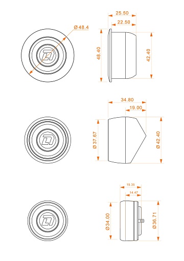 Ультракомпактный твитер DL Audio Raven Easy Install Neo Tweeter Ultra Compact