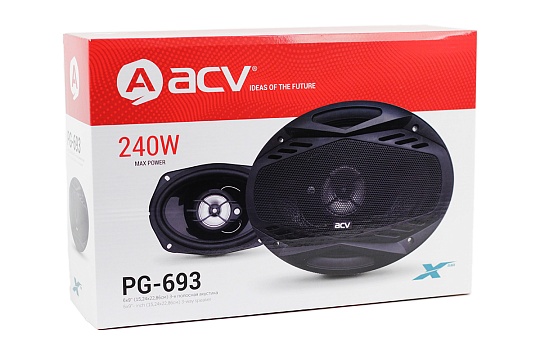 Автомобильные динамики ACV PG-693 6 на 9 дюймов