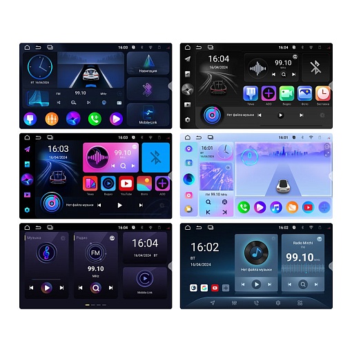 INCAR ARN-7708-4 Мультимедийная система 9" Android 13 4+64Gb DSP BT IPS 1280*720 GPS WiFi вн.микрофн