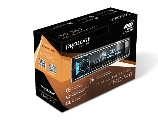 Prology CMD-340 DSP USB/FM/BT ресивер