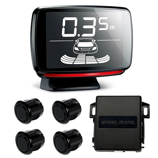 STEEL MATE PTS-400V12 COM Парктроник беспроводной 4 датчика