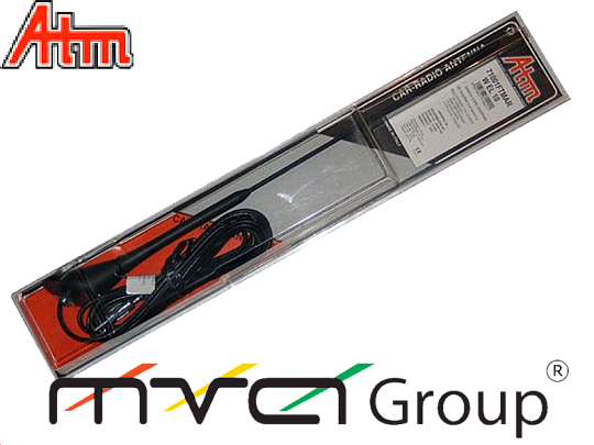 Антенна FM ATM W EL 10 активная (угол 52) 370 мм