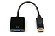 Переходник DisplayPort(m) - VGA(f) ATcom AT6851, 0.1 м, черный