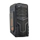 Корпус Miditower ExeGate EVO-8203N-Blue-700W-12, EX277150RUS