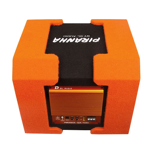 DL Audio Piranha 12A TWIN Активный сабвуфер Orange