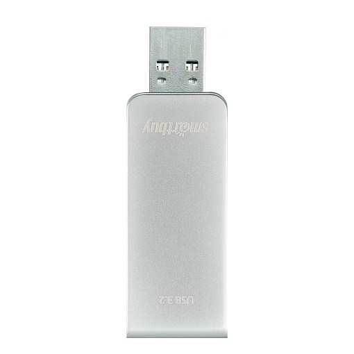 Флеш-накопитель USB 3.0 32Gb Smart Buy M1 серый металлик
