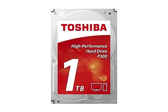 Жесткий диск HDD 1Tb TOSHIBA P300, HDWD110EZSTA