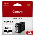 Картридж струйный CANON PGI-1400XLBK, 9185B001