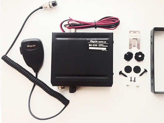 Радиостанция Megajet MJ-333 AM/FM 27 МГц 120 каналов (Си Би)