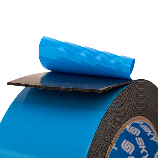 Скотч двусторонний на вспененной основе 50 мм х 5 м SKY DS-5005