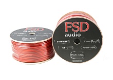 FSD audio PROFI-4GA Силовой кабель 99.9% луженая медь/гибкий силикон (50м)