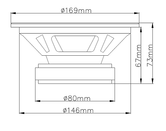 AMP Hybrid FR65M20 широкополосная (1 шт)