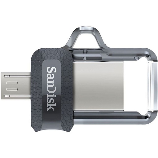 Flash накопитель Sandisk Ultra Dual drive SDDD3-032G-G46, черный