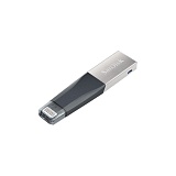Flash накопитель Sandisk iXpand Mini SDIX40N-016G-GN6NN, черный, серебристый