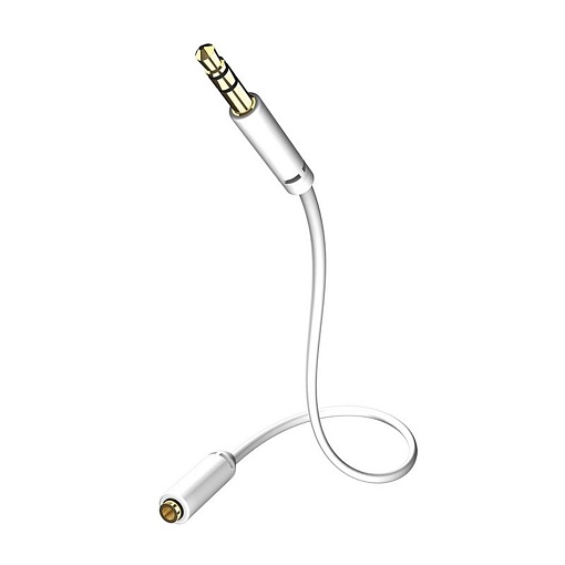 Кабель INAKUSTIK Star MP3 Audio Cable,1.5 m, (M-F),3.5 mm Phone plug (m)<>3.5 Phone plug (F), 003105