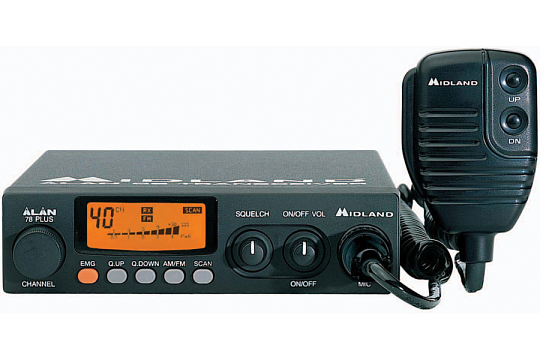 Рация Midland Alan 78PLUS 27 МГц 40 каналов (Си Би)