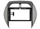 Incar RTY-FC909 Рамка 9"TOYOTA RAV4 2003-2005