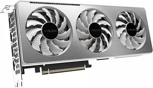 Видеокарта Gigabyte PCI-E 4.0 GV-N306TVISION OC-8GD 2.0 LHR NVIDIA GeForce RTX 3060Ti 8192Mb