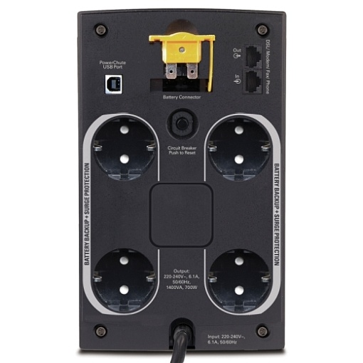 Источник бесперебойного питания 1400ВА APC BX1400U-GR