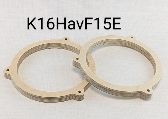 K16HavF15E Проставочные кольца 16см HAVAL (фронт) Эконом