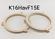 K16HavF15E Проставочные кольца 16см HAVAL (фронт) Эконом