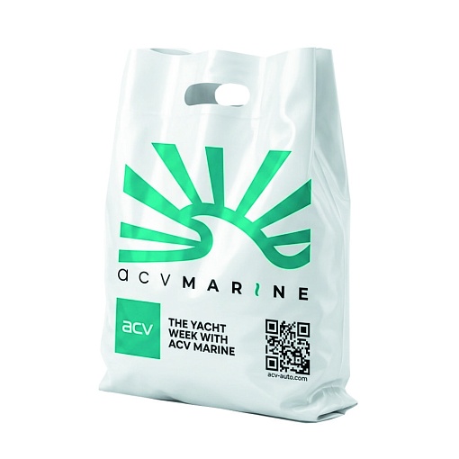 Пакет ACV Marine бирюза 390*500 (рейтер+40)*80 белый