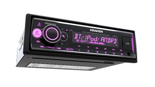 PROLOGY CDP-8.0 KRAKEN FM/USB/BT ресивер с DSP процессором / 8х65 Вт