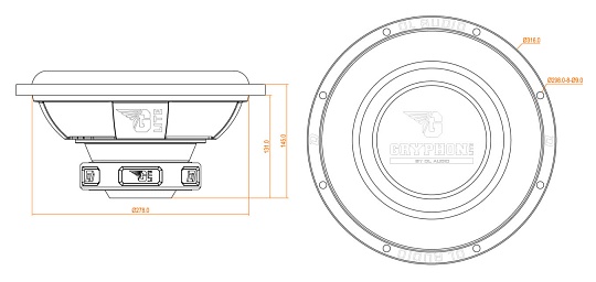 Сабвуфер DL Audio Gryphon Lite 12 V.2 SE