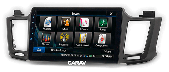 Переходная рамка CARAV 22-343 10.1" Toyota RAV4 2013-19