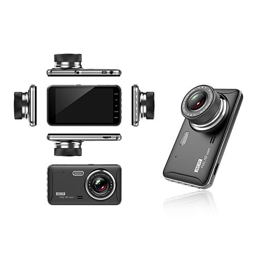 Sho-me FHD-925 Видеорегистратор 4" touch screen 2 камеры
