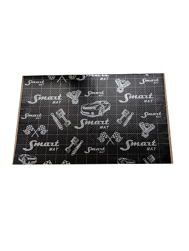 Вибродемпфирующий материал Smartmat Black 15 (0.75*0.47 гофроящик) (15л/уп) | Цена указана за 1 лист