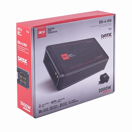Цифровой усилитель 4х150W ACV DX-4.150 V4