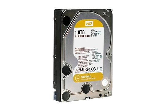 Жесткий диск HDD 1Tb WD Gold, WD1005FBYZ