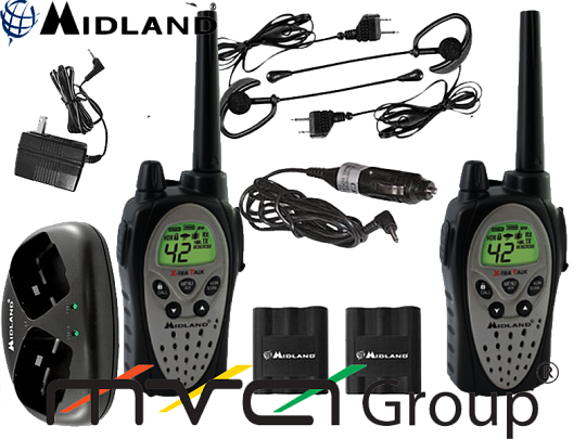 Радиостанция MIDLAND GTX-900 к-т из 2-х радиостанций + з.у.