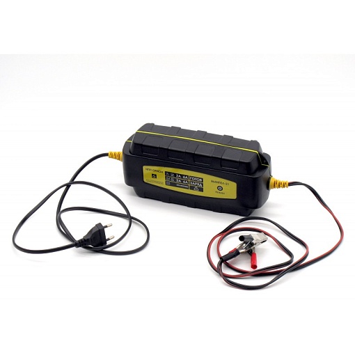 Зарядное устройство Вымпел-21 (гермет.корпус 2-6А/13.6/14.1/14.8В Гелев АКБ лодочные тяговые Светодн