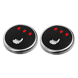 ACV HS-03P Подогрев сидений на 2 места перфорированный 2 круглые кнопки